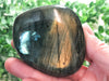 Labradorite Palm Stone 67mm - Labradorite Gallet - Palm Stone - Worry Stone - Flashy Palm Stone - Crystal Grid - Massage Stones - Feldspar