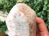 Sunstone 123mm - Sunstone Self Standing Free Form - Heart Chakra Healing - Stones and Crystals - Crystal Grid - Happy Stone
