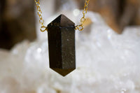 Black Tourmaline Empath Protection Necklace - Crystal Healing - October Birthstone - Libra Necklace - Libra Zodiac Gifts - Empath Jewelry