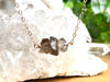 Raw Smoky Quartz Necklace - Empath Necklace - Protection Jewelry 