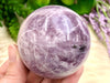 Lepidolite Sphere 58mm NC - Lepidolite Ball - Throat Chakra Stone - Healing Crystals - Crystal Grid -Altar Decor- Stones and Crystals