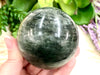 Green Quartz Crystal Sphere 62mm ND - Altar Decor -  Crystal Grid - Heart Chakra Crystal - Genuine Green Quartz - Reiki Stones