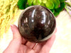 Garnet Sphere 65mm MG - Root Chakra Stone - Crystal Grid - Altar Decor - Meditation Stone - Massage Stone - Garnet Sphere - Garnet Ball