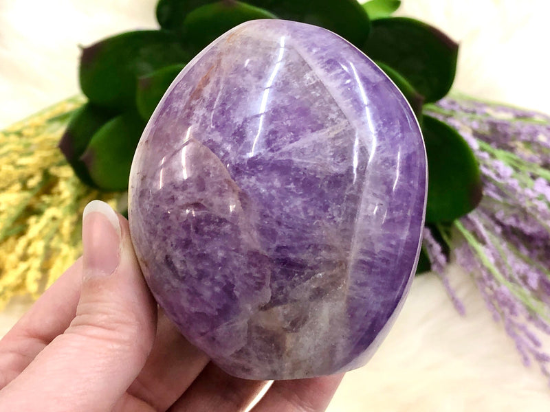 Amethyst Freeform 72mm PS - Healing Crystals - Crystal Grid - Meditation Stone - Third Eye Chakra - Crown Chakra - Altar Decor - Witchy Gift