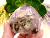 Amethyst Point with Smoky Phantom 50mm PT -  Anxiety Stone -  Crystal Grid - Altar Decor - Amethyst Tower - Chakra Stones - Meditation Stone