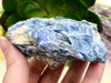 Raw Blue Kyanite Crystal Cluster 80mm PU - Raw Kyanite Specimen - Blue Kyanite Mineral Specimen - Crystal Grid - Altar Decor - Throat Chakra
