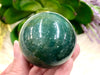 Bloodstone Sphere 47mm PV - Blood Stone - Crystal Grid - Healing Stone - Massage Stone - Root Chakra - Altar Decor - Meditation Stone