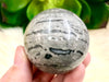 Picasso Jasper Sphere 44mm QA- Picasso Jasper Stone -  Crystal Ball - Crystal Grid - Massage Stone - Meditation Stone - Altar Decor