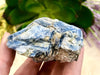 Raw Blue Kyanite Crystal Cluster 80mm PU - Raw Kyanite Specimen - Blue Kyanite Mineral Specimen - Crystal Grid - Altar Decor - Throat Chakra