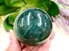 Bloodstone Sphere 47mm PV - Blood Stone - Crystal Grid - Healing Stone - Massage Stone - Root Chakra - Altar Decor - Meditation Stone