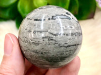 Picasso Jasper Sphere 44mm QA- Picasso Jasper Stone -  Crystal Ball - Crystal Grid - Massage Stone - Meditation Stone - Altar Decor