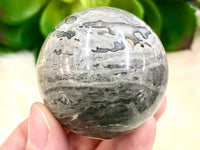 Picasso Jasper Sphere 44mm QA- Picasso Jasper Stone -  Crystal Ball - Crystal Grid - Massage Stone - Meditation Stone - Altar Decor