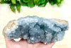 Raw Celestite Crystal Stone Geode Freeform Specimen 155mm IJ