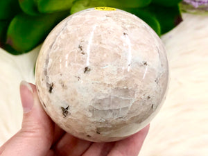 Moonstone Sphere 65mm QS