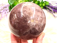 Large Lavender Rose Quartz Sphere 89mm (BH)