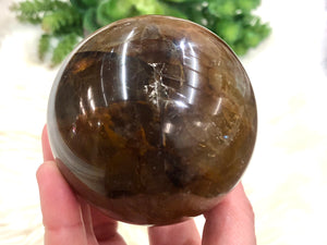 Hematoid Quartz Golden Healer Sphere 71mm FQ