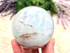 Caribbean Calcite Sphere 68mm (CF)