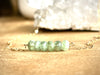 Green Kyanite Bar Necklace