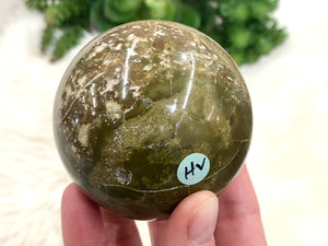 Green Opal Sphere 64mm HV