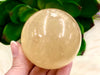 Honey Calcite Sphere 60mm QQ - Solar Plexus Chakra Stone