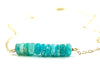 Amazonite Bar Necklace