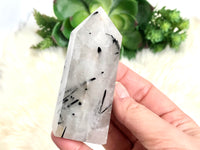 Tourmalinated Quartz Crystal Point 86mm (CH)