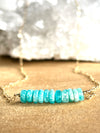 Amazonite Bar Necklace