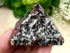 Garnet in Matrix Pyramid 50mm WK - Root Chakra Stone - January Birthstone