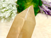 Honey Calcite Tower 53mm XH - Solar Plexus Chakra Stone