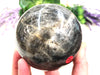 Black Moonstone 78mm Sphere (BI)