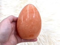 Orange Calcite Stone Freeform 107mm FK