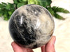 Black Moonstone Crystal Sphere 75mm EJ