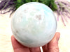 Caribbean Calcite Sphere 68mm (CF)