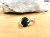 Raw Black Tourmaline Ring