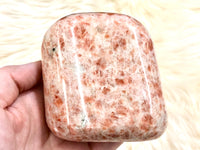 Sunstone Crystal Stone Rock Freeform 75mm HT