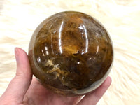 Hematoid Quartz Golden Healer Sphere 81mm IQ