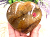 Hematoid Quartz Golden Healer Heart 88mm (BS)