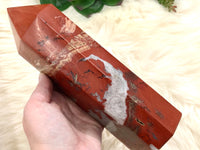 Large Brecciated Red Jasper Tower 203mm EZ