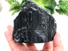 Raw Black Tourmaline Stone Freeform 84mm FZ