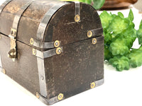 Rustic Wooden Treasure Chest