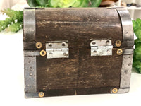 Rustic Wooden Treasure Chest