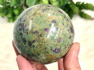 Ruby in Fuchsite Sphere 66mm EY