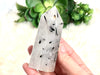 Tourmalinated Quartz Crystal Point 86mm (CH)