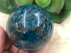 Blue Apatite Sphere 61mm FO