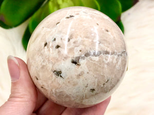 Moonstone Sphere 65mm QS