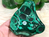 Real Malachite Stone Crystal Freeform 95mm HO