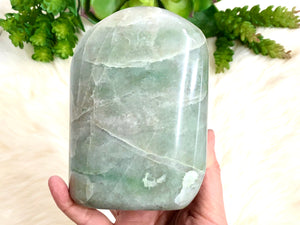 Garnierite Green Moonstone Crystal Freeform 125mm EN