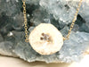 Solar Quartz Bar Necklace - April Birthstone Jewelry