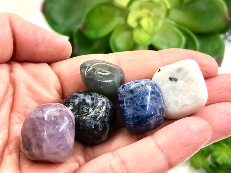 Psychic Intuition Crystal Intention Stone Set