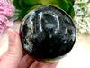 Nuummite 63mm Sphere WI - Third Eye Chakra Stone